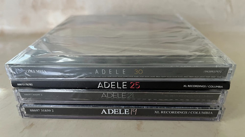 Lot cds albums adele - by,